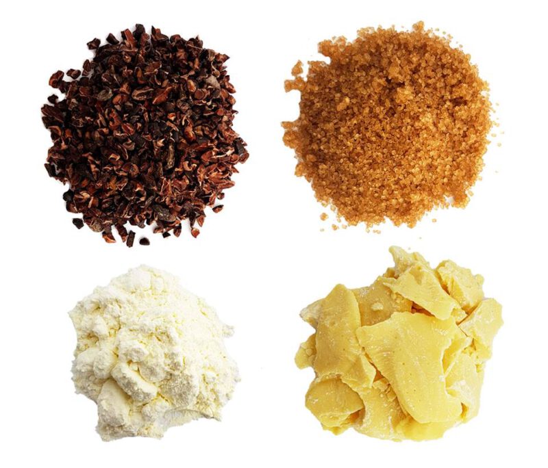 Zestaw do produkcji czekolady mlecznej