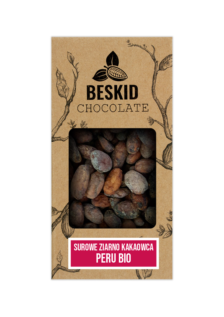 Ziarno kakaowca surowe Peru Satipo BIO 200g