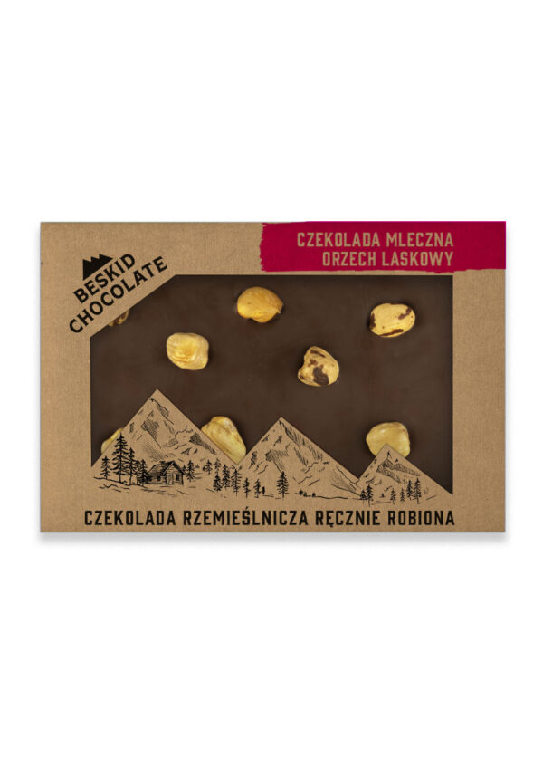 Czekolada mleczna z orzechami laskowymi