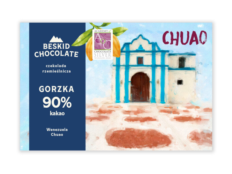 chuao Czekolada gorzka Wenezuela Chuao 90% 70g