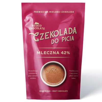 Beskid mleczna czekolada do picia 42% 200g