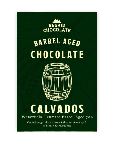 Czekolada Barrel Aged Calvados - Wenezuela Ocumare 70%