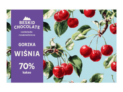Czekolada gorzka 70% z Wiśnią