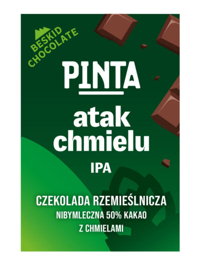 Czekolada nibymleczna 50% ATAK CHMIELU