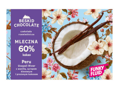 Czekolada Funky Fluid Peru Ukayali River 60 % darkmilk