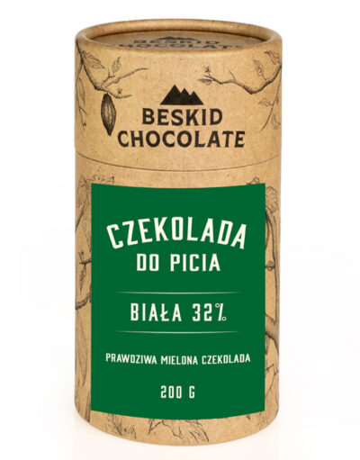 Beskid biała czekolada do picia 32% 200g tuba
