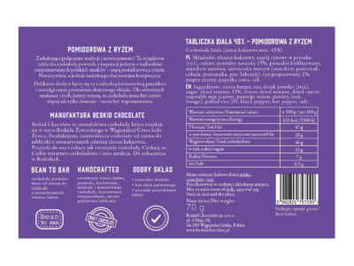 Czekolada Pomidorowa z ryżem - obrazek 3